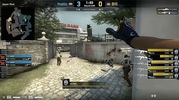 syrsoN Overpass Jump Up A Stairs Smoke From Long A (CS:GO TRICKS)