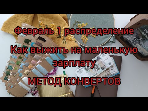 Как выжить на маленькую зарплату/Распределение Февраль 1/МЕТОД КОНВЕРТОВ/Жизнь в провинции Урала