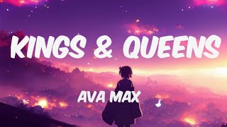 Ava max | Kings & Queens (lyrics) Song