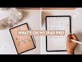 what's on my iPad Pro 2020 (productivity and organisation)