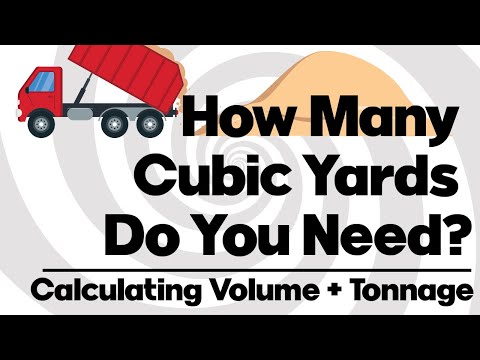 Video: Kā aprēķināt, cik tonnu šķembu kubā