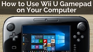 bespotten Verslijten zelfstandig naamwoord How to Control a Computer With a Wii U GamePad - YouTube