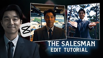 The Salesman (Gong Yoo) Edit Tutorial 📈💀 | Capcut Easy Tutorials