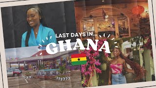 Last Days in Ghana (Last minute items, getting my hair done, traveling to Accra, Eating out, etc.)