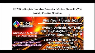 A Deepfake Face Mask Dataset for Infectious Disease Era With Deepfake Detection Algorithms