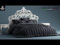 №18. Bed simulation "Giorgio casa MEMORIE VENEZIANE" в 3d max и marvelous designer