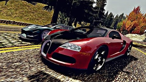 NFS Most Wanted | Sprint Race With Bugatti Veyron 16.4 Super Sport | Gameplay