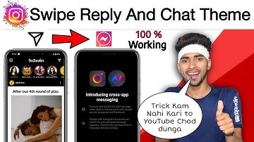 Instagram Swipe Reply And Chat Theme Not Showing Problem|| 100 % Solution 2022 ||