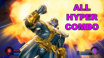 All Marvel vs Capcom Inifinite Stone Level 3 HYPER COMBO