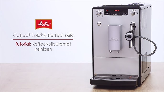 Kaffeevollautomat Tutorial & YouTube reinigen - - Solo® Milk Melitta®