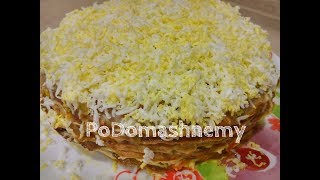 Отличная ЗАКУСКА на Праздничный Стол - ПЕЧЕНОЧНЫЙ ТОРТ Отличная ЗАКУСКА на Праздничный Стол - ПЕЧЕНОЧНЫЙ ТОРТ