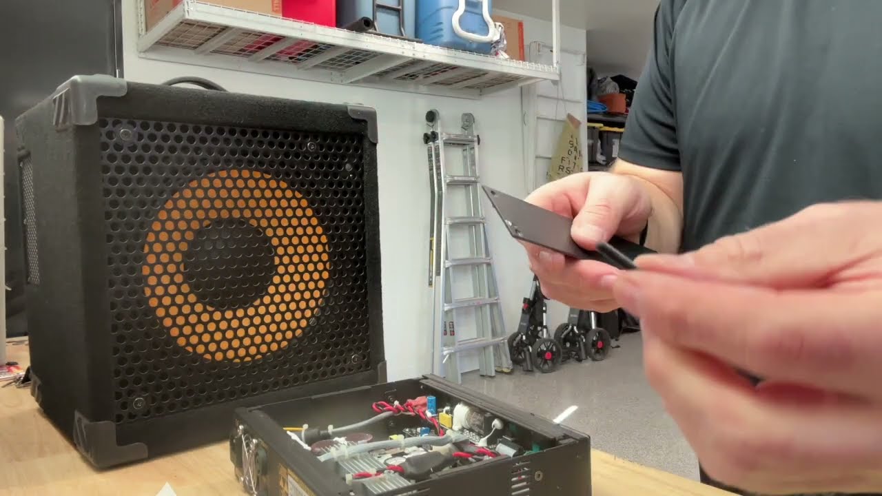 How to Swap Markbass Bass Amplifier Head Units in a Markbass Combo Amp