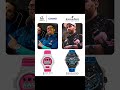 Two Goat Watch Collection 🐐⌚🔥#watches #watchspotting #cristianoronaldo #lionelmessi #fyp