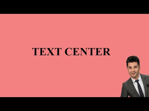 CSS Center text Horizontal and Vertical with flexbox