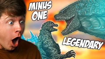 What if LEGENDARY GODZILLA met GODZILLA MINUS ONE!? (Reaction)