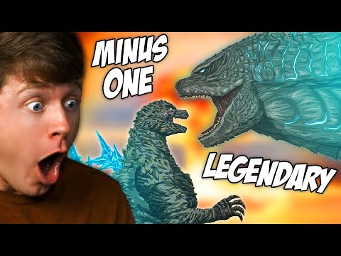 What if LEGENDARY GODZILLA met GODZILLA MINUS ONE!? (Reaction)