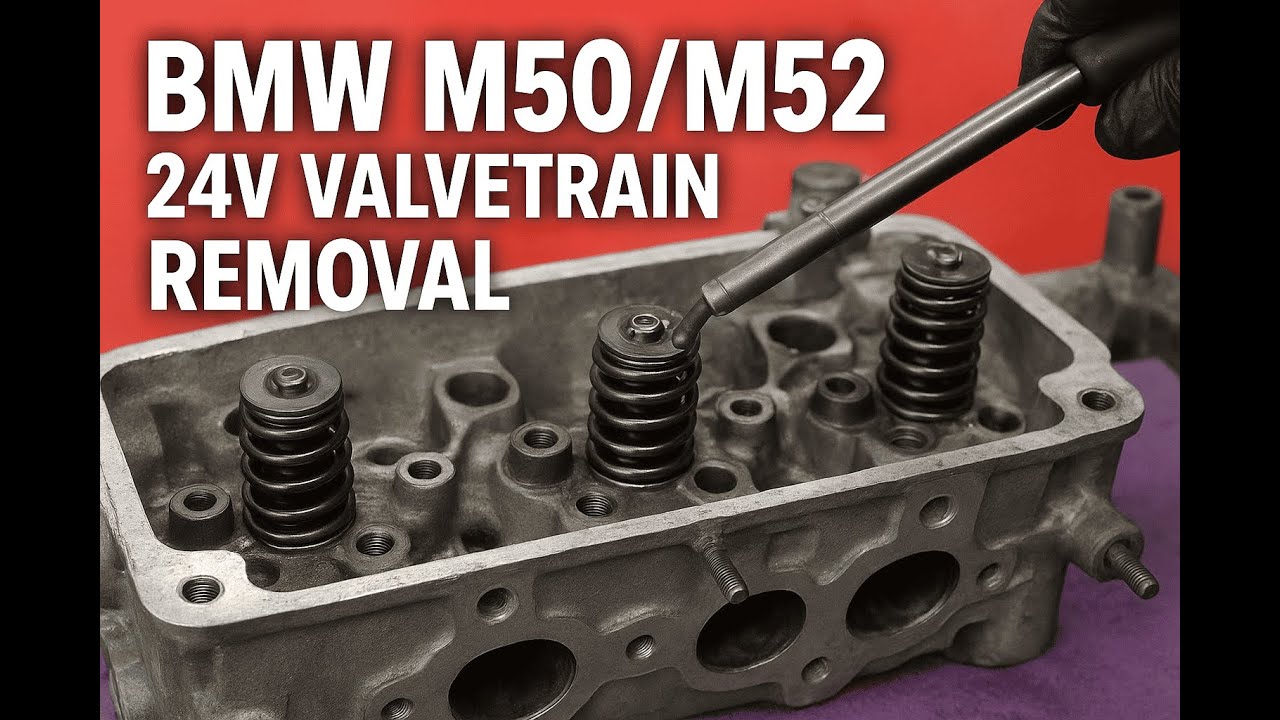 BMW 24V Valvetrain Removal | M50/M52/S50/S52