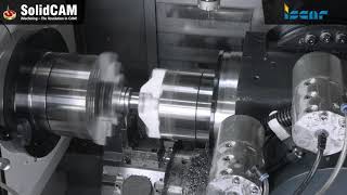 SolidCAM - Turning & Millturn | Manufacturing of a Spoole for an Angling Reel SolidCAM - Turning & Millturn | Manufacturing of a Spoole for an Angling Reel