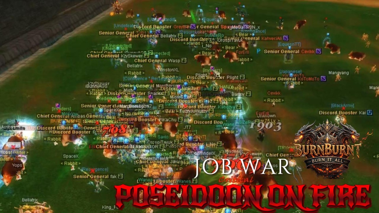 [ BURNBURNT & Union ] JOB WAR #2 [ POSEIDON ON FIRE ]