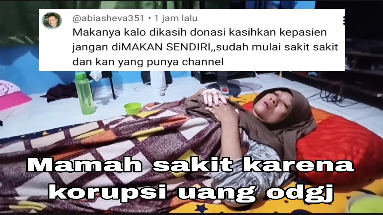 Mamah di fitnah, katanya Mamah sakit karena korupsi uang ODGJ ⁉️  #kangdedymulyadi #egoadriano 