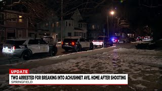 Two arrested for Breaking and Entering after shooting