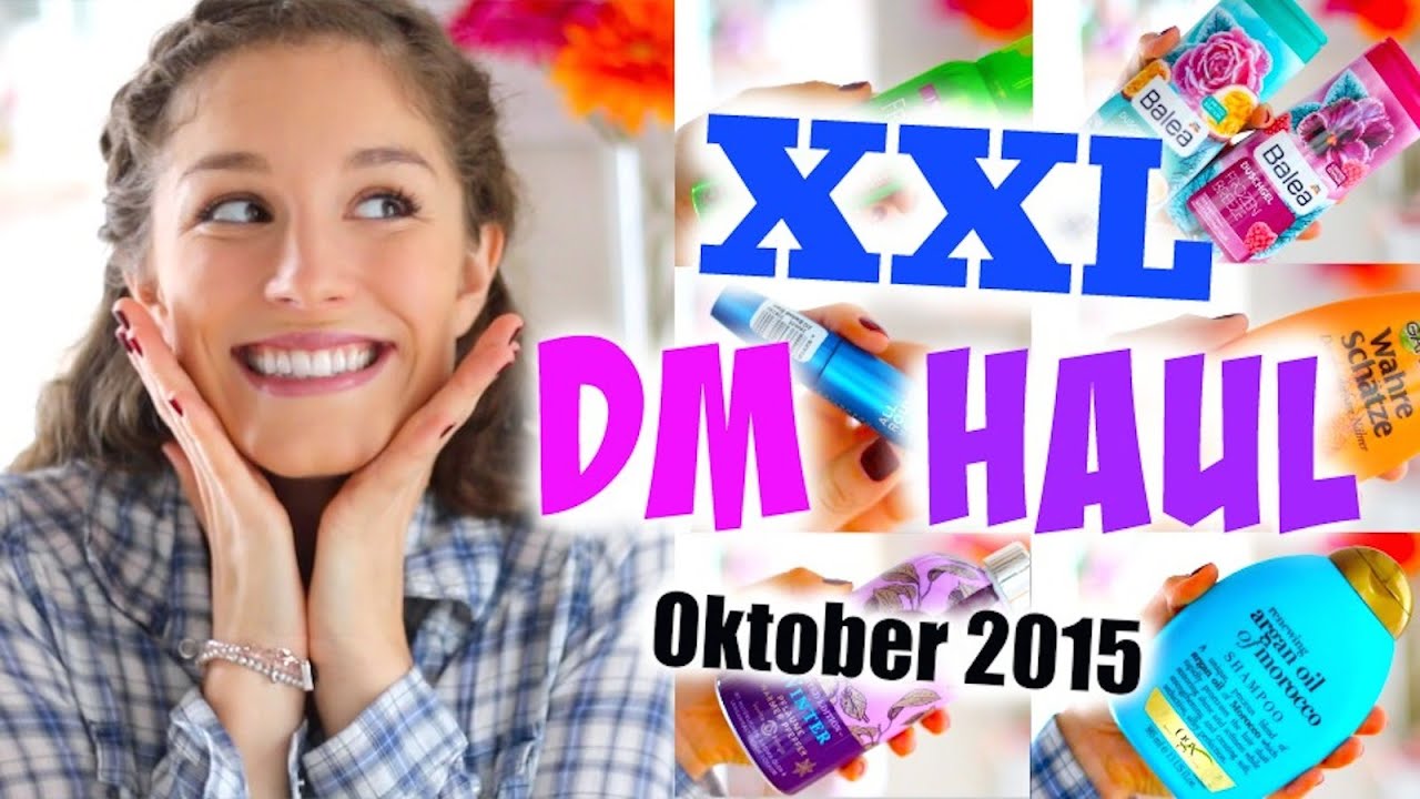 XXL DM HAUL! Oktober 2015! ♡ BarbieLovesLipsticks