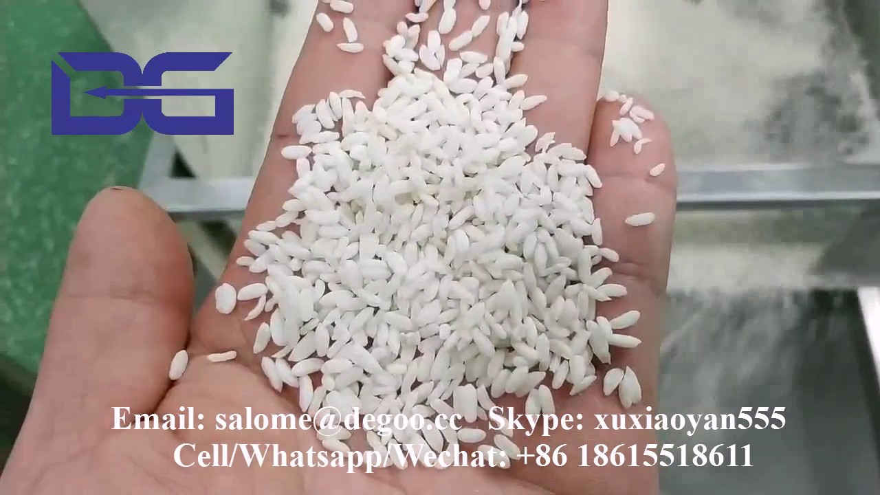 Jinan DG Protein Enriched Reconstituted Rice Extrusion Machinery ...