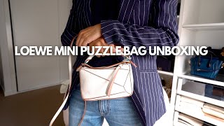 LOEWE MINI PUZZLE BAG UNBOXING | KEEP OR RETURN? 😭😱
