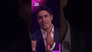 Eduardo Capetillo and Biby Gaytan singing together on