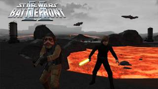 Star Wars Battlefront 2 (2005)- Project Sullust Map Mod | Conquest Rebels Side