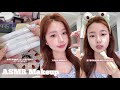 ASMR Makeup &amp; Skincare tutorial 🎀 Satisfying Videos ♡ Aesthetic ✨️
