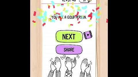 Brain Test: Tricky Puzzles Level 48 Walkthrough Solution Answers Solved