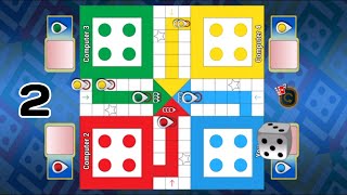 Ludo game - 002 - Ludo king 4 Player Gameplay - Ludo King #ludoking #ludo #ludoking4playermatch screenshot 4