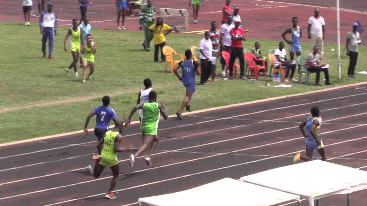 ISSAG ATHLETICS COMPETITION-200m heat 2 boys - YouTube