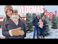 CUTTING DOWN OUR CHRISTMAS TREE | VLOGMAS DAY 1 | Sarah Brithinee