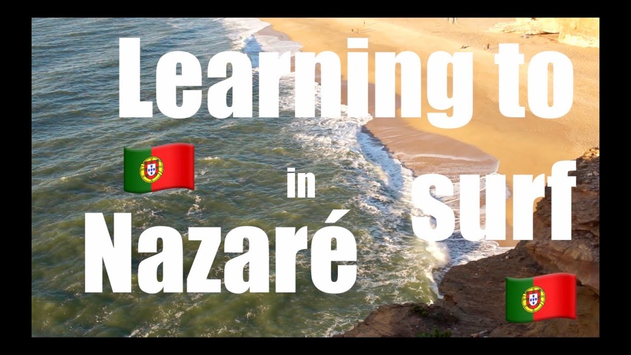 🇵🇹Learning to Surf in Nazaré (Sunrise to Sunset) 
