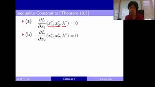 0517  Lecture ( Constrained Optimization part 1)