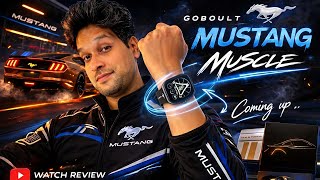Goboult Mustang Muscle 💪 Upcoming Mustang inspired Design 🔥 Superb looks 3DCurved display smartwatch