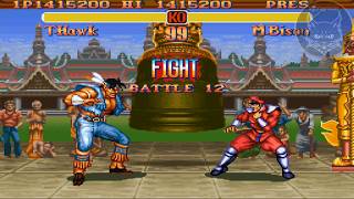 Gameplay Super Street Fighter 2-The New Challengers - T-Hawk / SNES / TAS