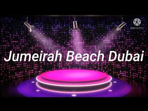 Jumeirah Beach Park Dubai..