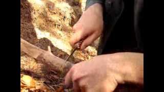 Victorinox Camper-demo + saw test/soft & hard wood/ screenshot 4