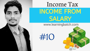 Income from SALARY || Day-10 | Perquisite | Income Tax || B.com/BBA