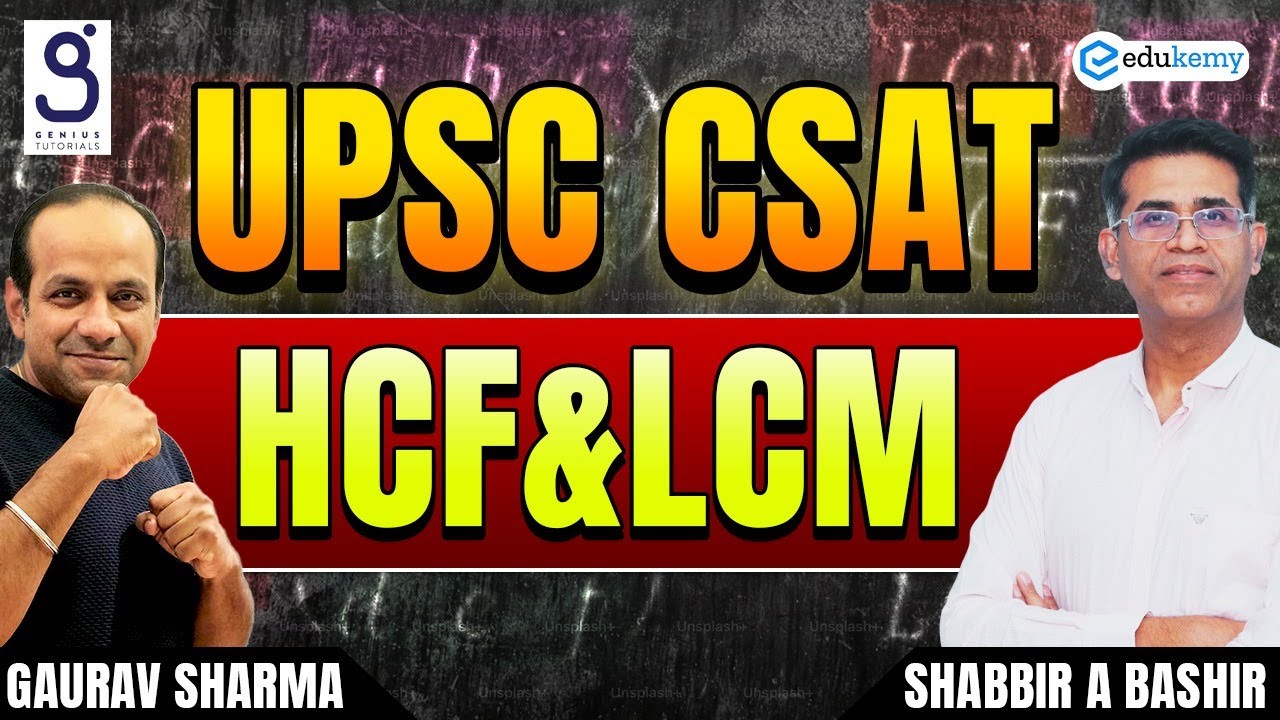 🧠🔢 HCF–LCM Traps That Fail CSAT Aspirants Every Year! | UPSC