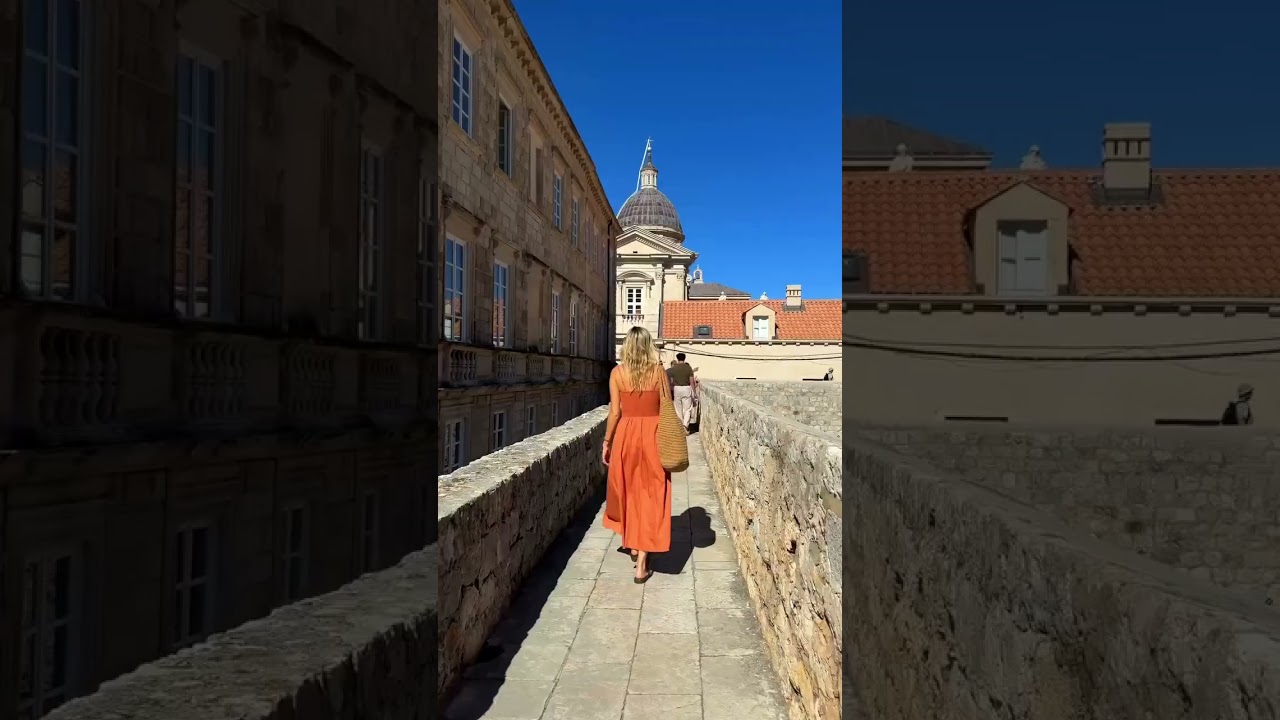 Living my Game of Thrones dreams 🥹 This has to be one of the most picturesque cities we’ve ever