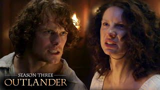 Claire & Jamie Argue About His Marriage To Laoghaire | Outlander