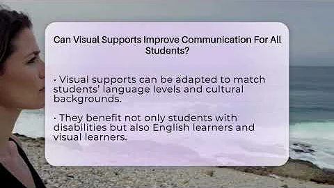 Can Visual Supports Improve Communication For All Students? - Special Education Learning