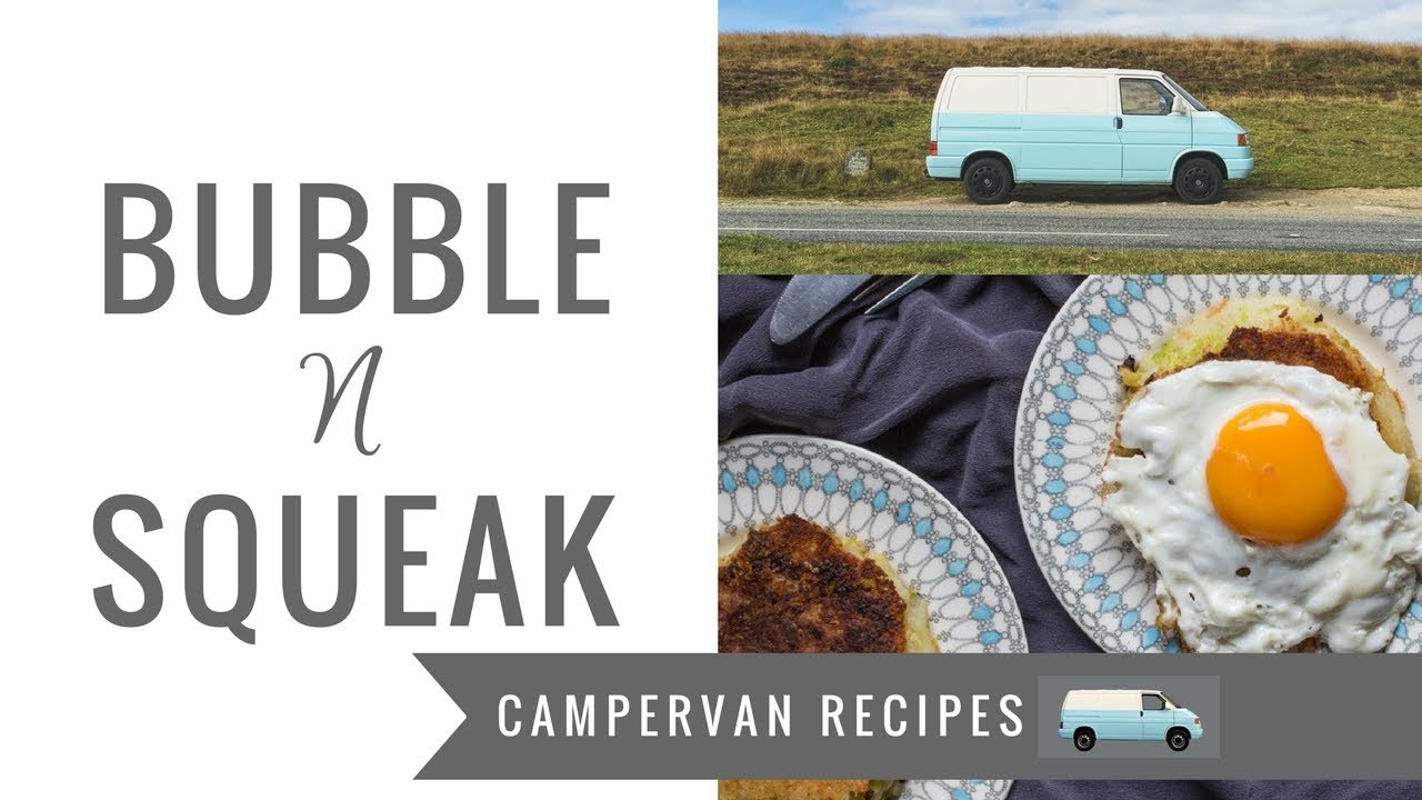 Camper Van Recipes Bubble n Squeak Cakes YouTube