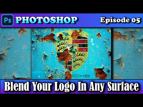 Blend Your Logo In Any Surface | Photoshop Tutorial | Episode 05 | Elite Academy