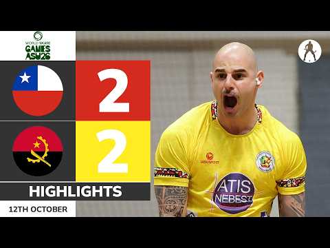 Chile vs Angola (2-2) | HIGHLIGHTS WORLD CHAMPIONSHIP MEN