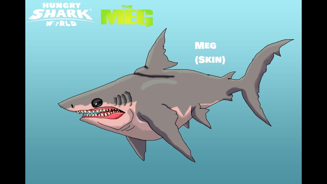 ✓Hungry Shark World - New Megalodon Shark Skin Upcoming Soon